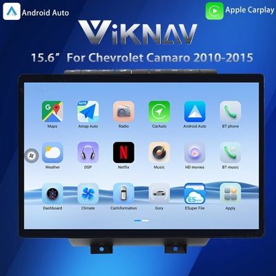 VIKNAV 15.6 " Andriod Auto Car Stereo Car Radio For Chevrolet Camaro 2010-2015
