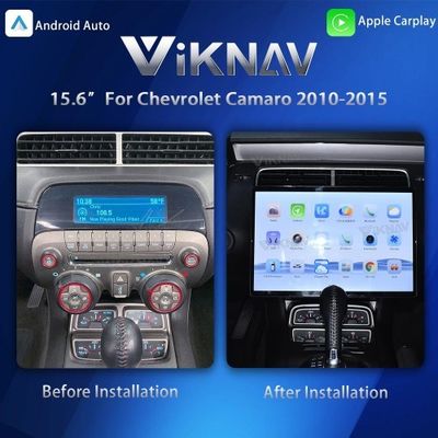 VIKNAV 15.6 " Andriod Auto Car Stereo Car Radio For Chevrolet Camaro 2010-2015