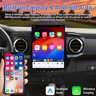VIKNAV 13.6 " Car radio For Toyota Tacoma 2016-2023  Android Auto Carplay