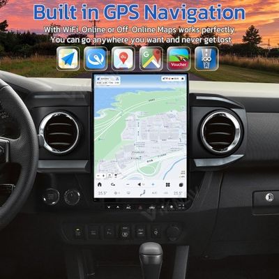 VIKNAV 13.6 " Car radio For Toyota Tacoma 2016-2023  Android Auto Carplay