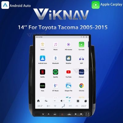VIKNAV 14 Inch Touch Screen For Toyota Tacoma 2005-2015 Android Car Radio Head Unit