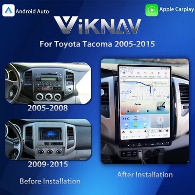 VIKNAV 14 Inch Touch Screen For Toyota Tacoma 2005-2015 Android Car Radio Head Unit