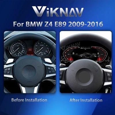 VIKNAV 11" Digital Cluster for BMW Z4 E89 2009-2016 Linux Vertical SpeedoMeter