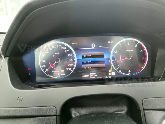 VIKNAV 12.3" Digital Speedometer For Mercedes  Benz C-Class W204 2008-2011