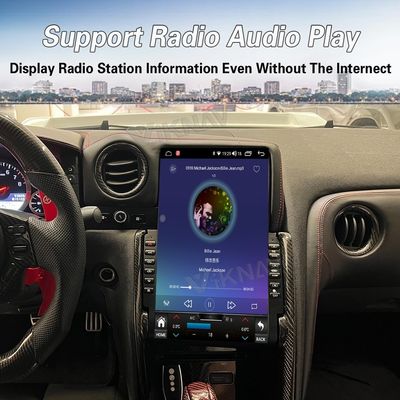 VIKNAV 13.6" Car Radio For Nissan Skyline GTR 2008- 2017 HD Touch Screen Android Head Unit