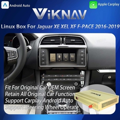 Viknav Linux Interface Box for Jaguar XE XEL XF F-PACE 2016-2019 with Wireless CarPlay