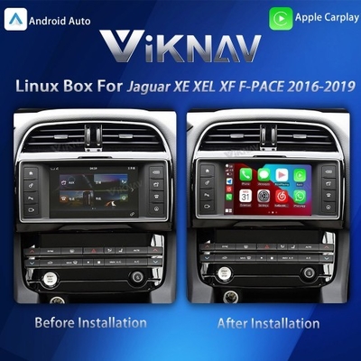 Viknav Linux Interface Box for Jaguar XE XEL XF F-PACE 2016-2019 with Wireless CarPlay