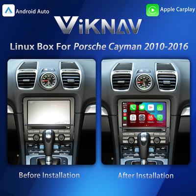ViKNAV Linux Interface Box for Porsche Cayman 2010-2016 with Wireless CarPlay