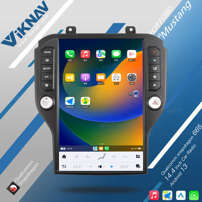 Viknav 14.4 Inch Touch Screen Car Radio For Ford Mustang 2015-2022 Multimedia Player Head Unit GPS Nagivation Auto Stereo