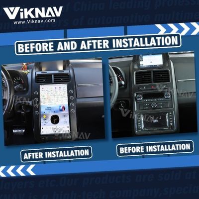 VIKNAV 13.6 Inch Wireless Carplay Head Unit Car Radio Stereo For Dodge Journey 2009-2015 Android