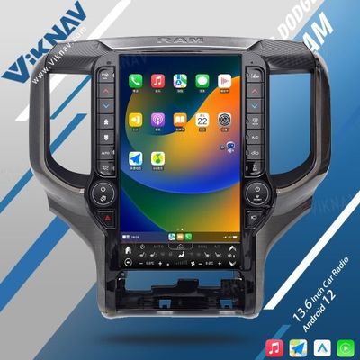 2019-2024 Dodge Ram 1500 Aftermarket Radio Car Stereo Carplay 13.6 Inch Android Head Unit