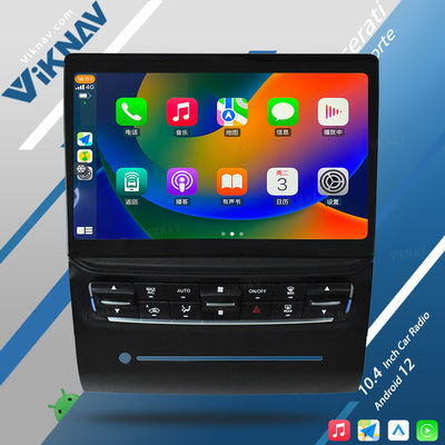 OEM 1204x768 Aftermarket Carplay Stereo Radio For Maserati Quattroporte 2013-2017