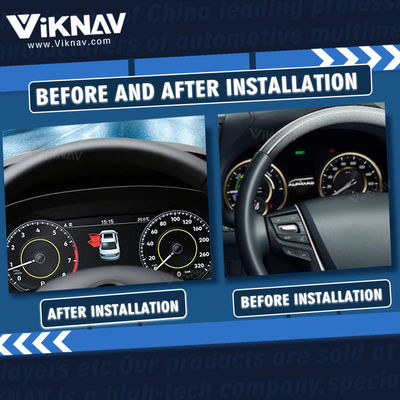 VIKNAV Toyota Alphard 2015-2018 Electronic Gauge Cluster LCD Speedometer Instrument