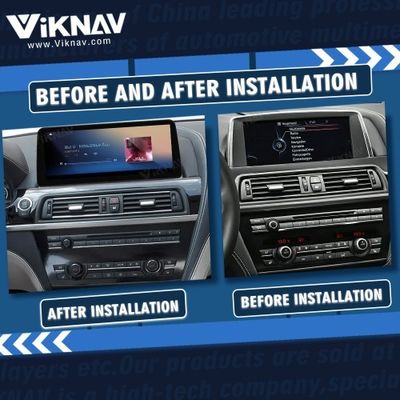 Viknav Car Radio 12.3 inch For BMW 6 Series F06 F12 2010-2012 NBT System Wireless Android Auto Carplayer GPS Navigation