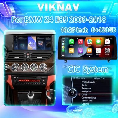 10.25 Inch Z4 E89 BMW aftermarket stereo 2009-2018 Carplay 128GB