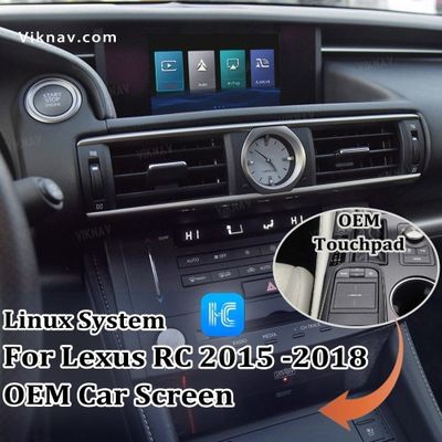 Viknav Fit For Original Car Screen Linux System For Lexus RC 2015 2016 2017 2018 Wireless Apple CarPlay Android Auto