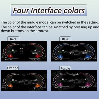 VIKNAV Digital Instrument Cluster For BMW 3series 3series GT 4series 2013-2019