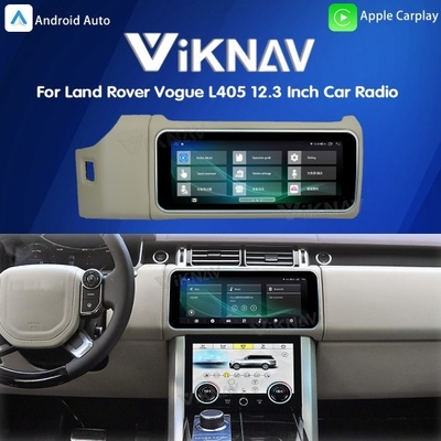 12.3 Inch Touch Screen Car Radio For Land Rover Range Rover Vogue L405 2013-2017 Multimedia Player GPS Navigation Head Unit (Beige/Black/Brown/White/Ivory/Red)