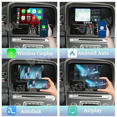 ViKNAV Linux Interface Box for Volvo XC40 XC60 XC90 2015-2022 with Wireless CarPlay