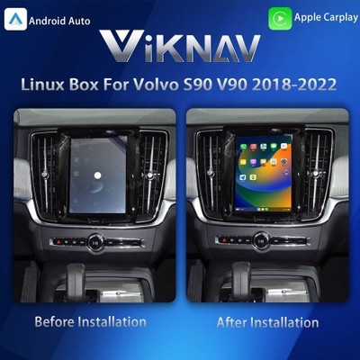 ViKNAV Linux Interface Box for Volvo S90 V90 2018-2022 with Wireless CarPlay
